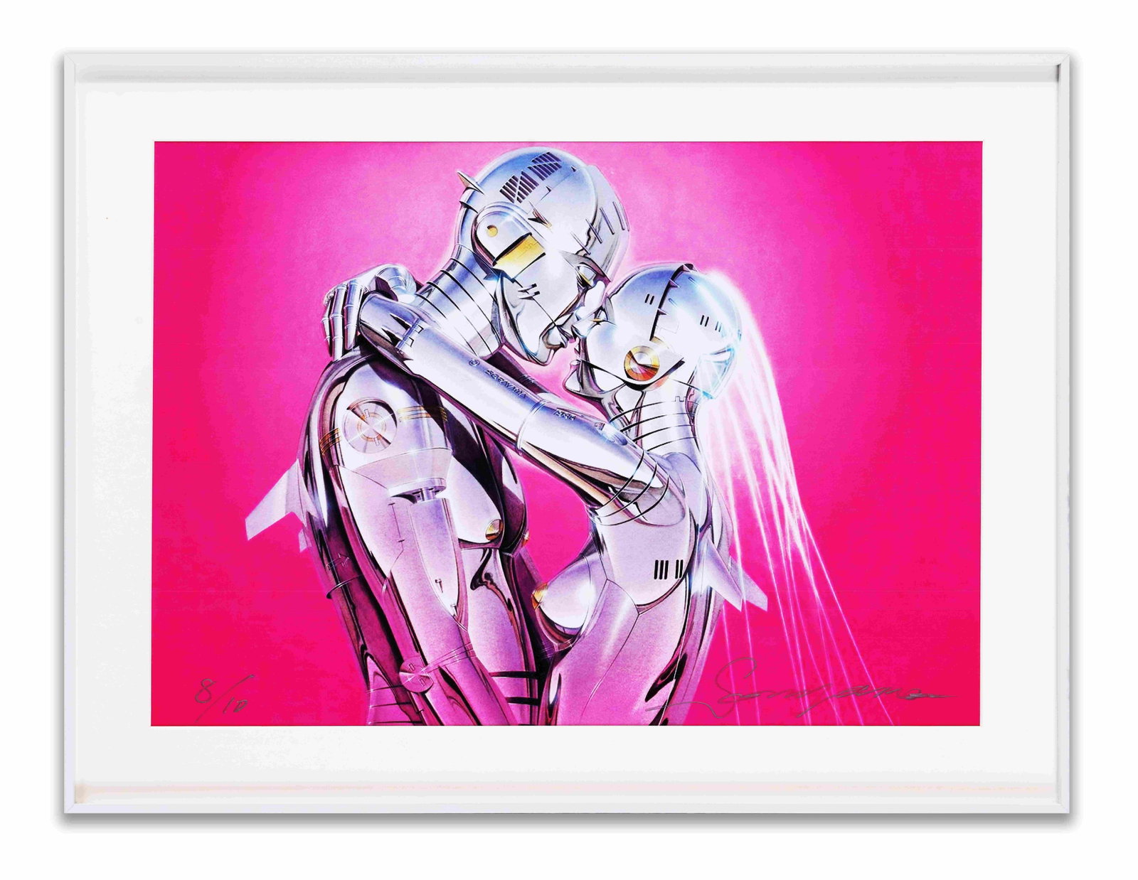 SORAYAMA HAJIME(B.1942),OFFSET LITHOGRAPH: SORAYAMA HAJIME(B.1942),OFFSET LITHOGRAPH Dimensions: Image Size (frame not included): 13 3/4 x 19 3/4 in (35 x 50 cm) Provenance and Authenticity: His Collectible Has Undergone Rigorous