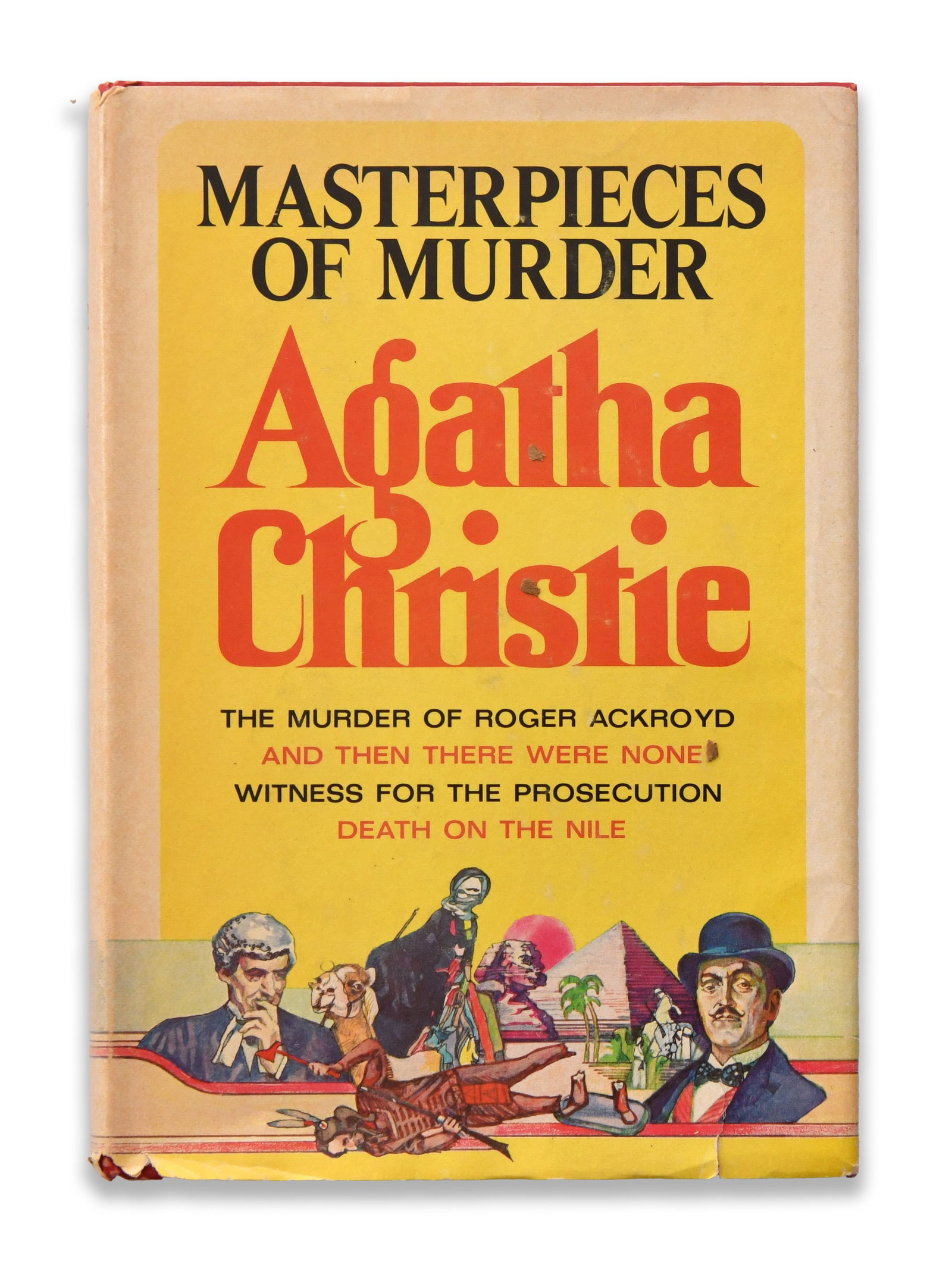 AGATHA CHRISTIE SIGNED MASTERPIECES OF MURDER BOOK (1 of 4)