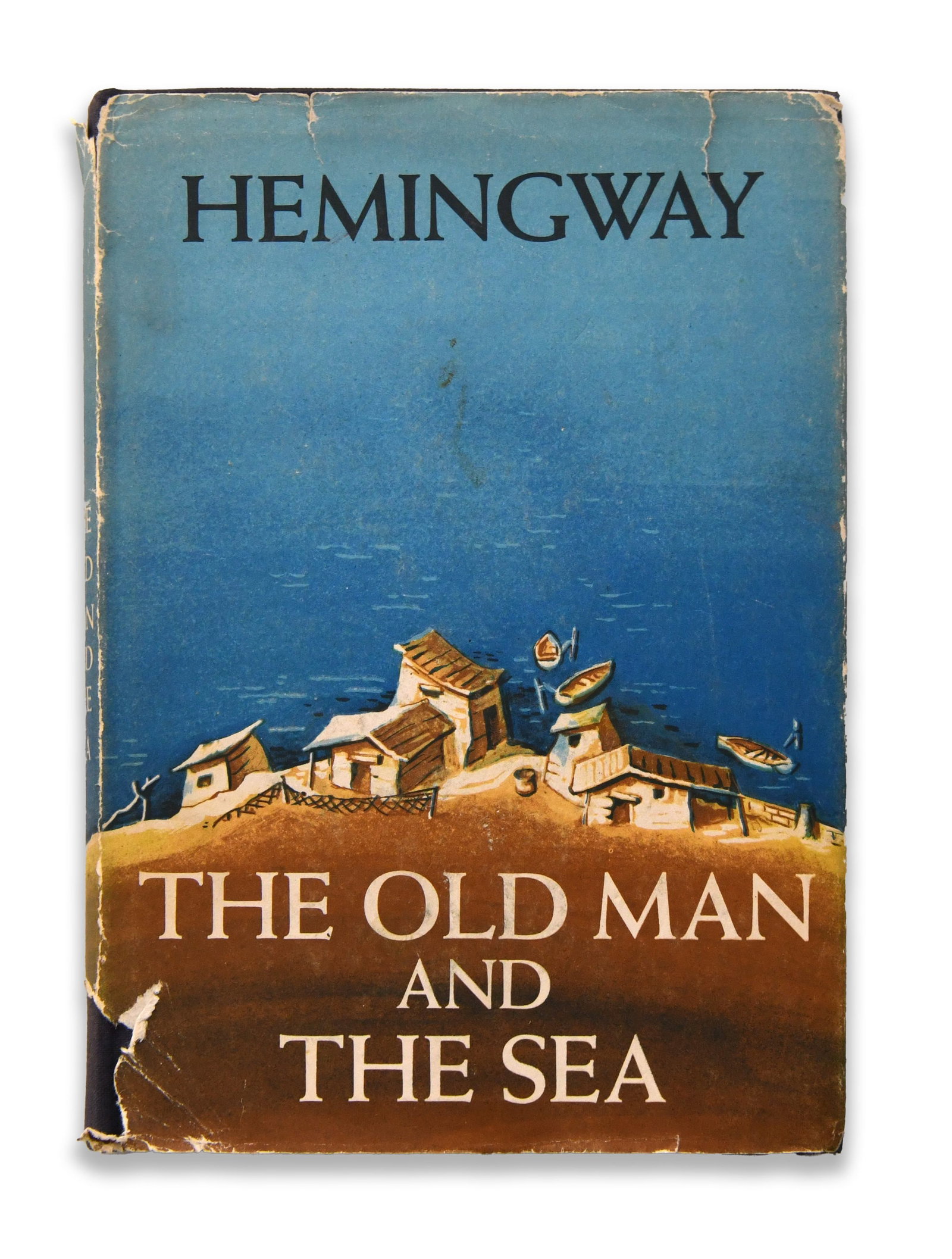 ERNEST HEMINGWAY SIGNED THE OLD MAN AND THE SEA BOOK (1 of 4)