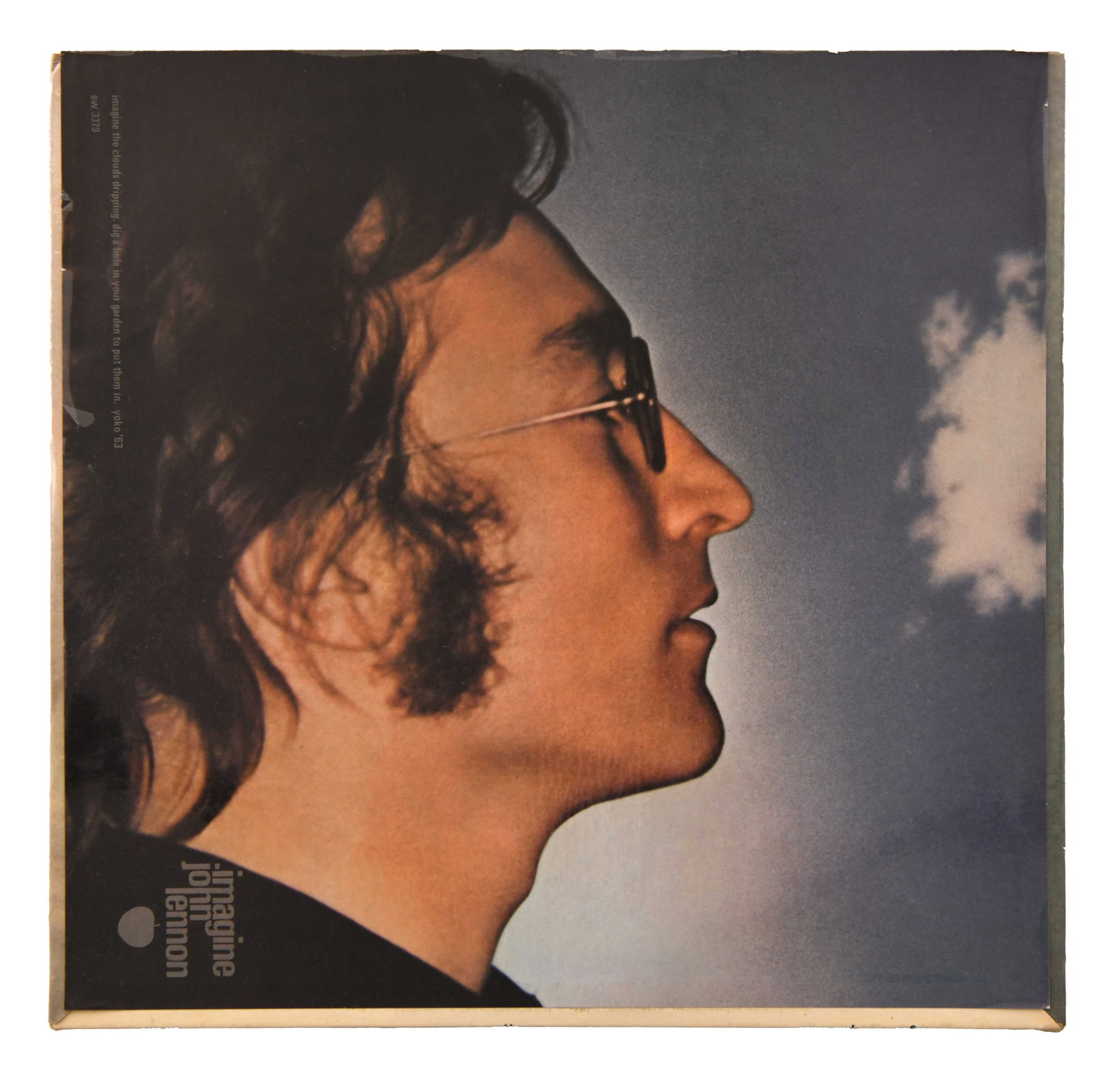 JOHN LENNON SIGNED IMAGINE LP - 2