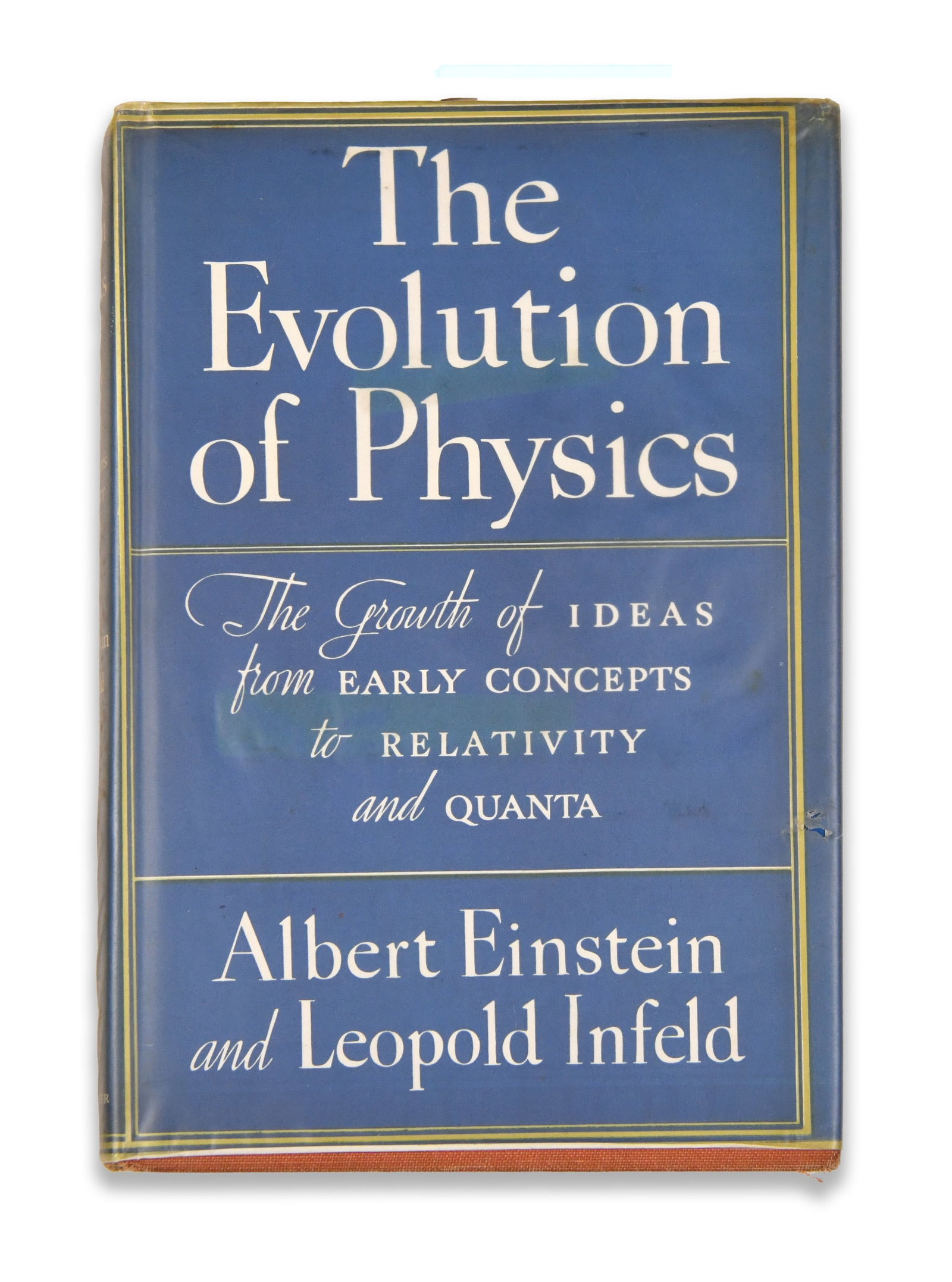ALBERT EINSTEIN - SIGNED THE EVOLUTION OF PHYSICS (WITH LEOPOLD INFELD, SIMON AND SCHUSTER, NEW (1 of 4)