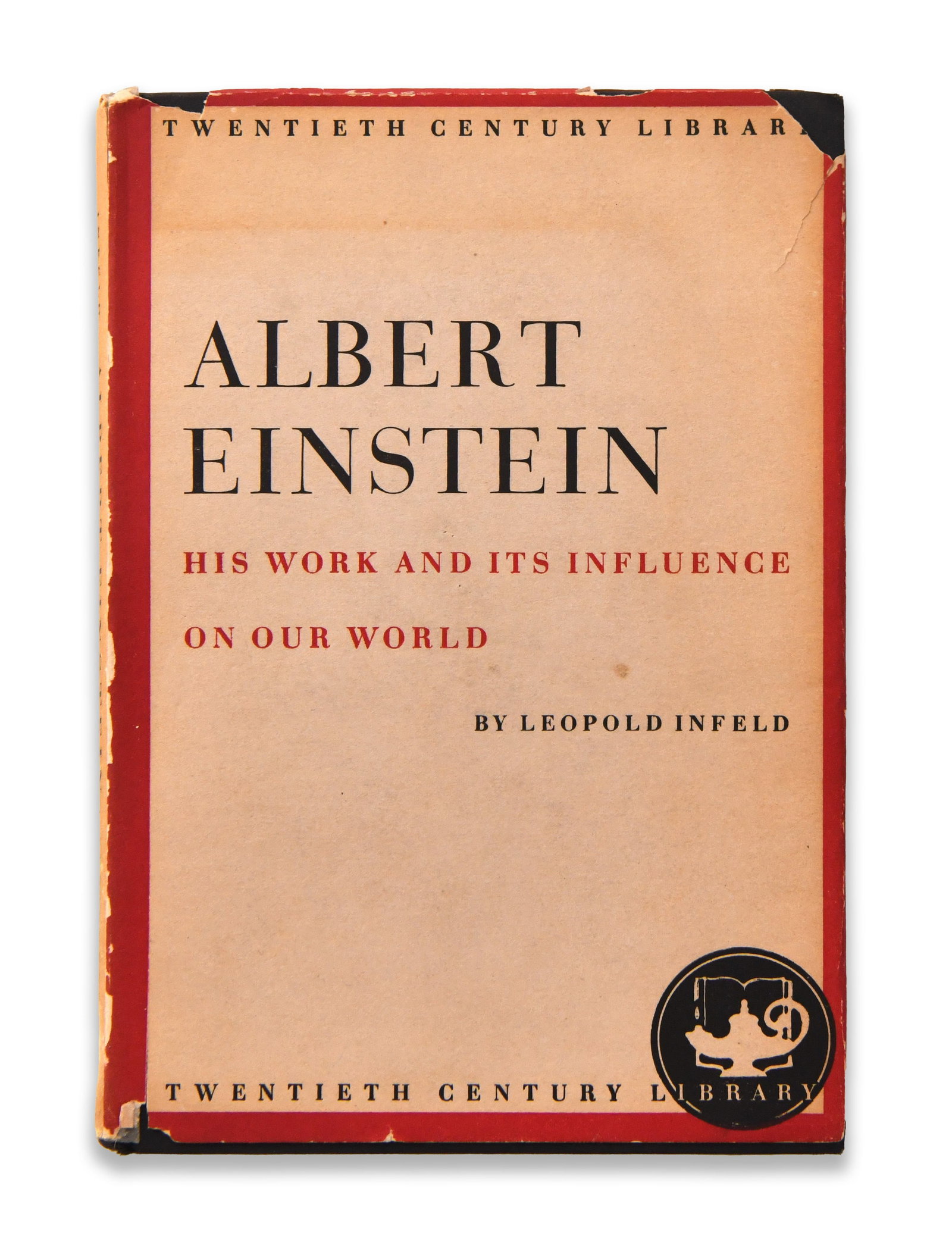 ALBERT EINSTEIN - SIGNED ALBERT EINSTEIN: HIS WORK AND ITS INFLUENCE ON OUR WORLD BY LEOPOLD INFELD (1 of 4)