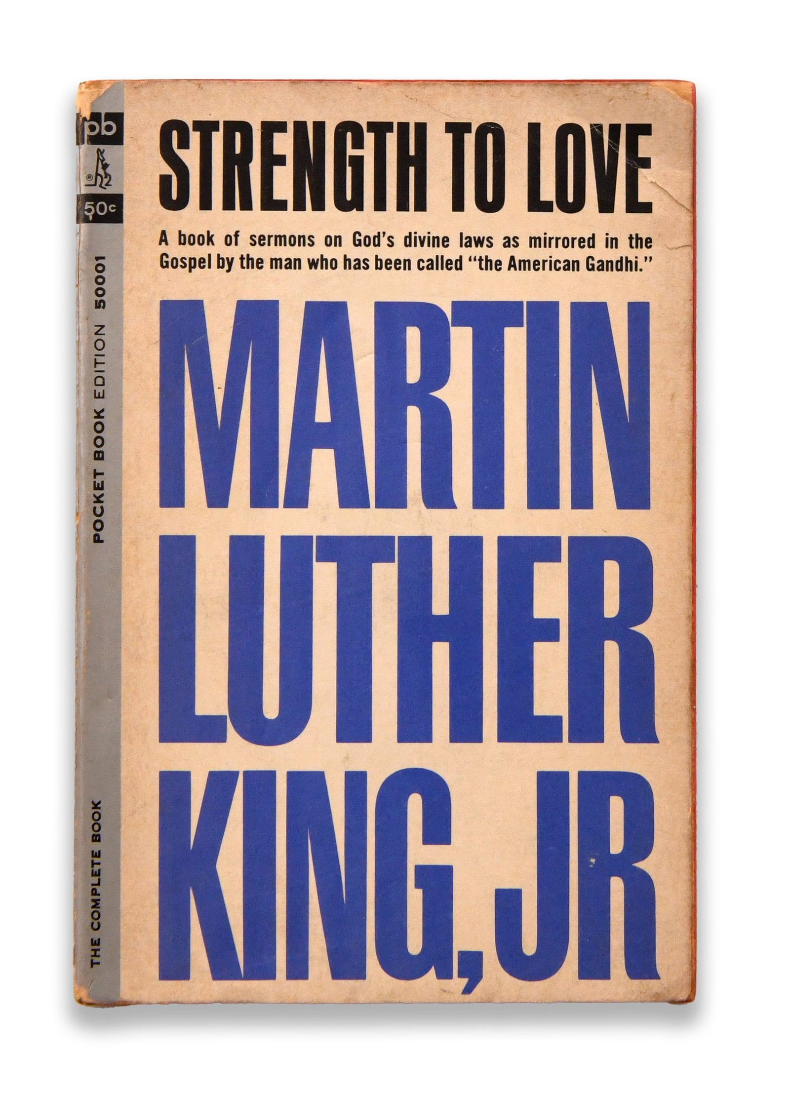 MARTIN LUTHER KING JR. SIGNED AND INSCRIBED STRENGTH TO LOVE BOOK (1 of 5)