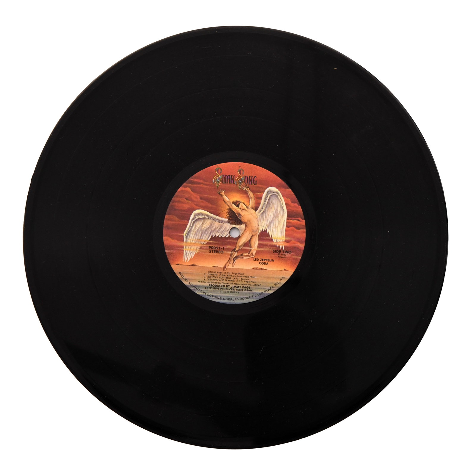 LED ZEPPELIN FULLY SIGNED CODA LP - 6