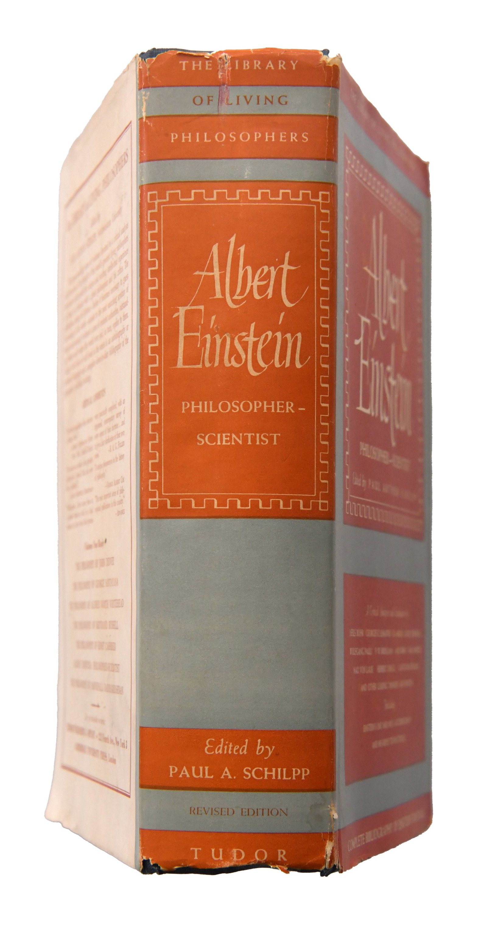 ALBERT EINSTEIN SIGNED ALBERT EINSTEIN: PHILOSOPHER-SCIENTIST BOOK - 3