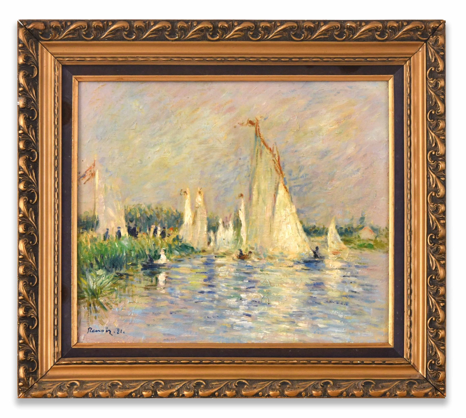 PIERRE-AUGUSTE RENOIR (1841-1919), OIL ON CANVAS (1 of 2)