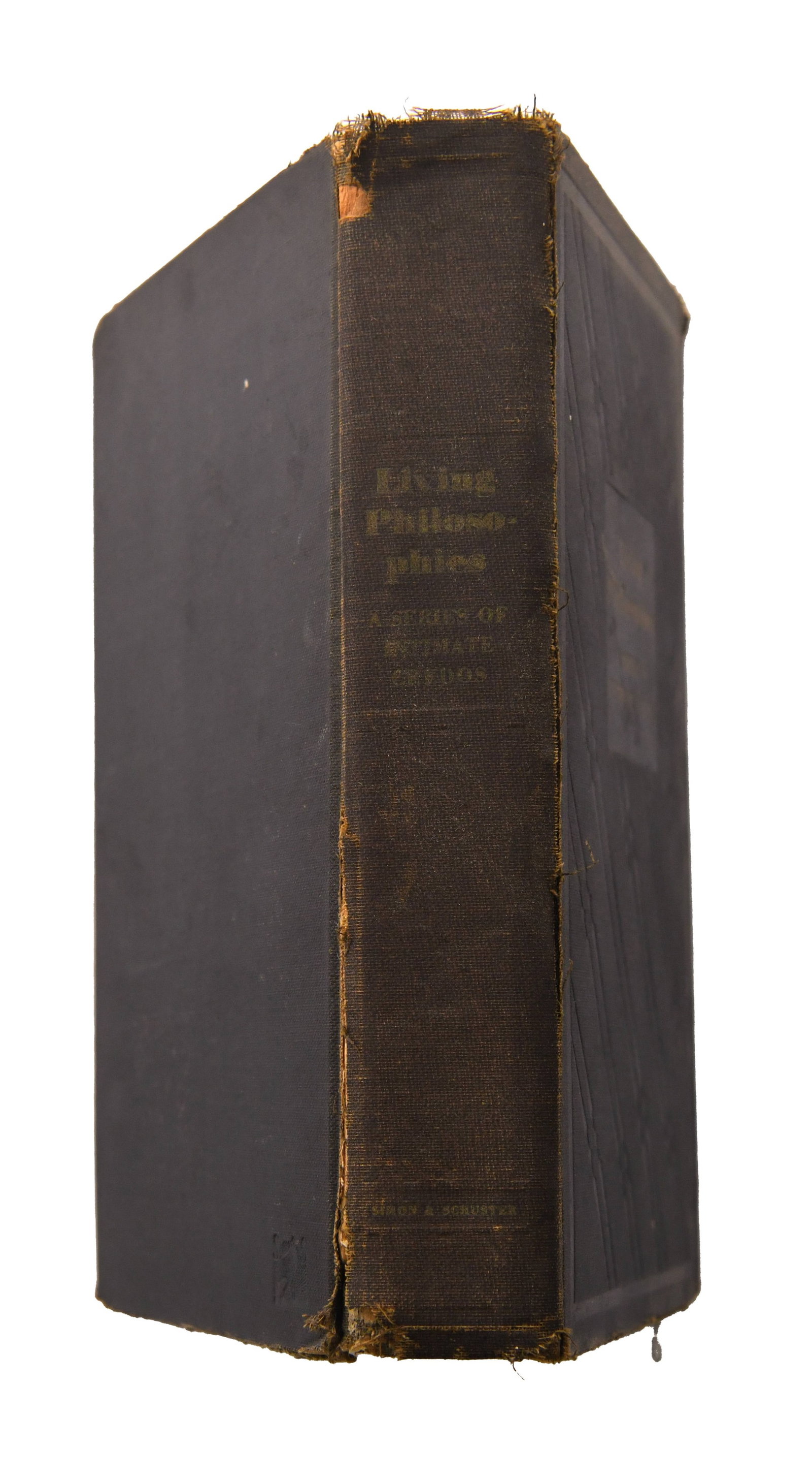 ALBERT EINSTEIN SIGNED LIVING PHILOSOPHIES BOOK - 3