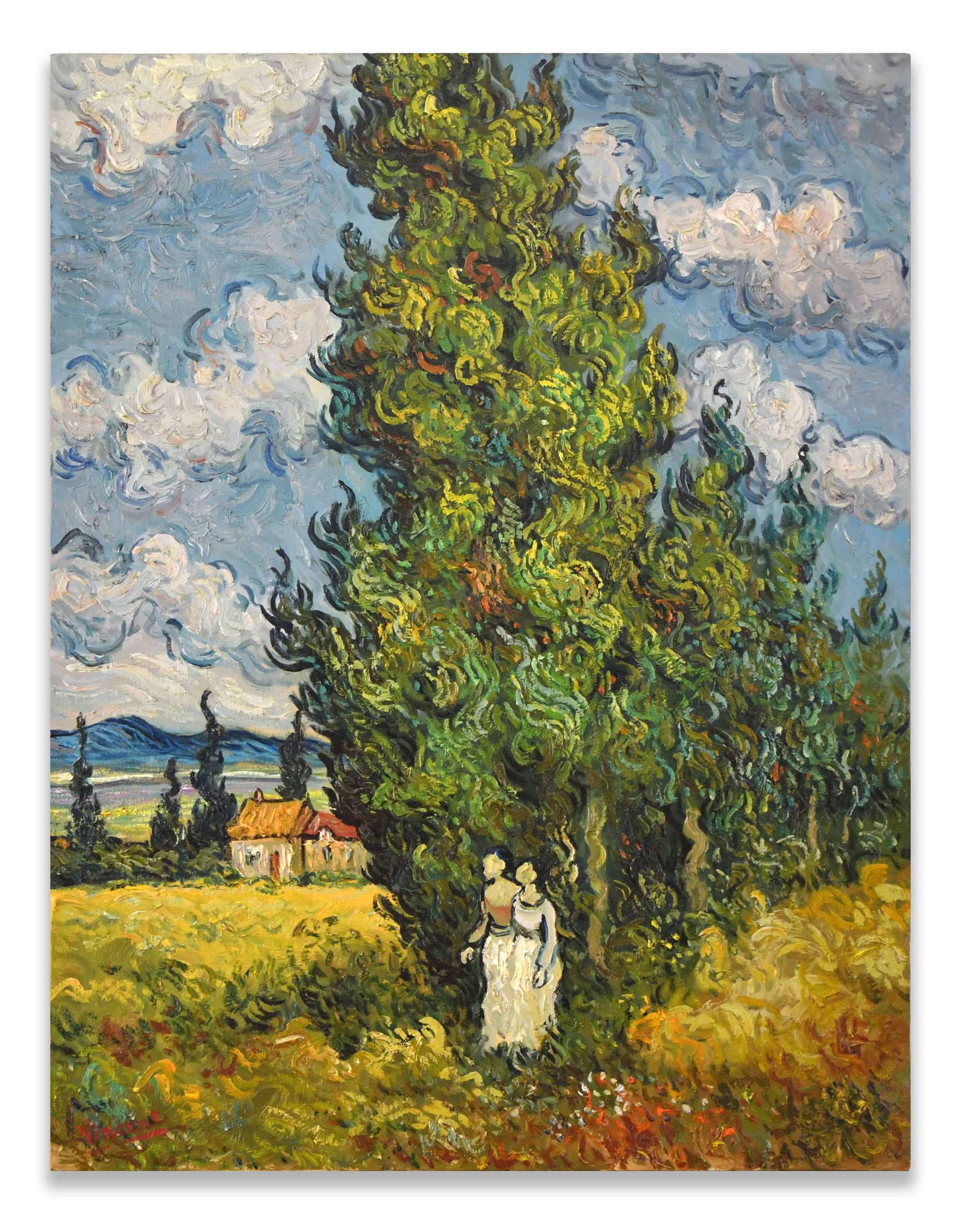 VINCENT VAN GOGH (1853-1890), OIL ON CANVAS (1 of 2)