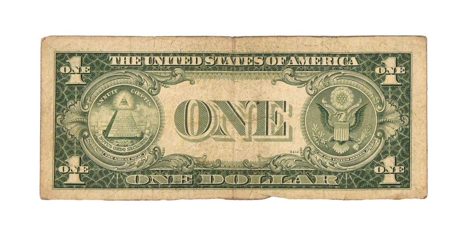 BABE RUTH - SIGNED 1935F ONE DOLLAR SILVER CERTIFICATE - 2