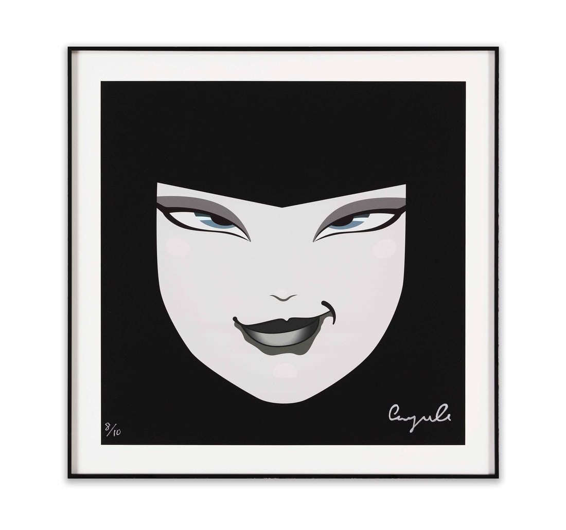 CAMILLA D'ERRICO (B. 1980), SCREENPRINT: CAMILLA D'ERRICO (B. 1980), SCREENPRINT Provenance and Authenticity: This work is catalogued as an editioned screenprint by Camilla d'Errico. The supplied photograph shows the framed presentation,