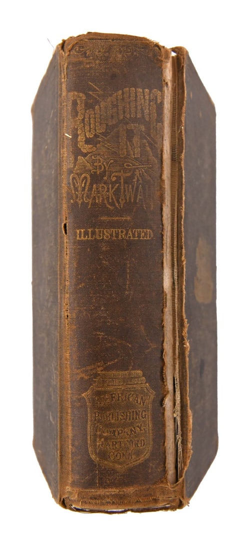 MARK TWAIN (1835-1910), SIGNED ROUGHING IT - 3