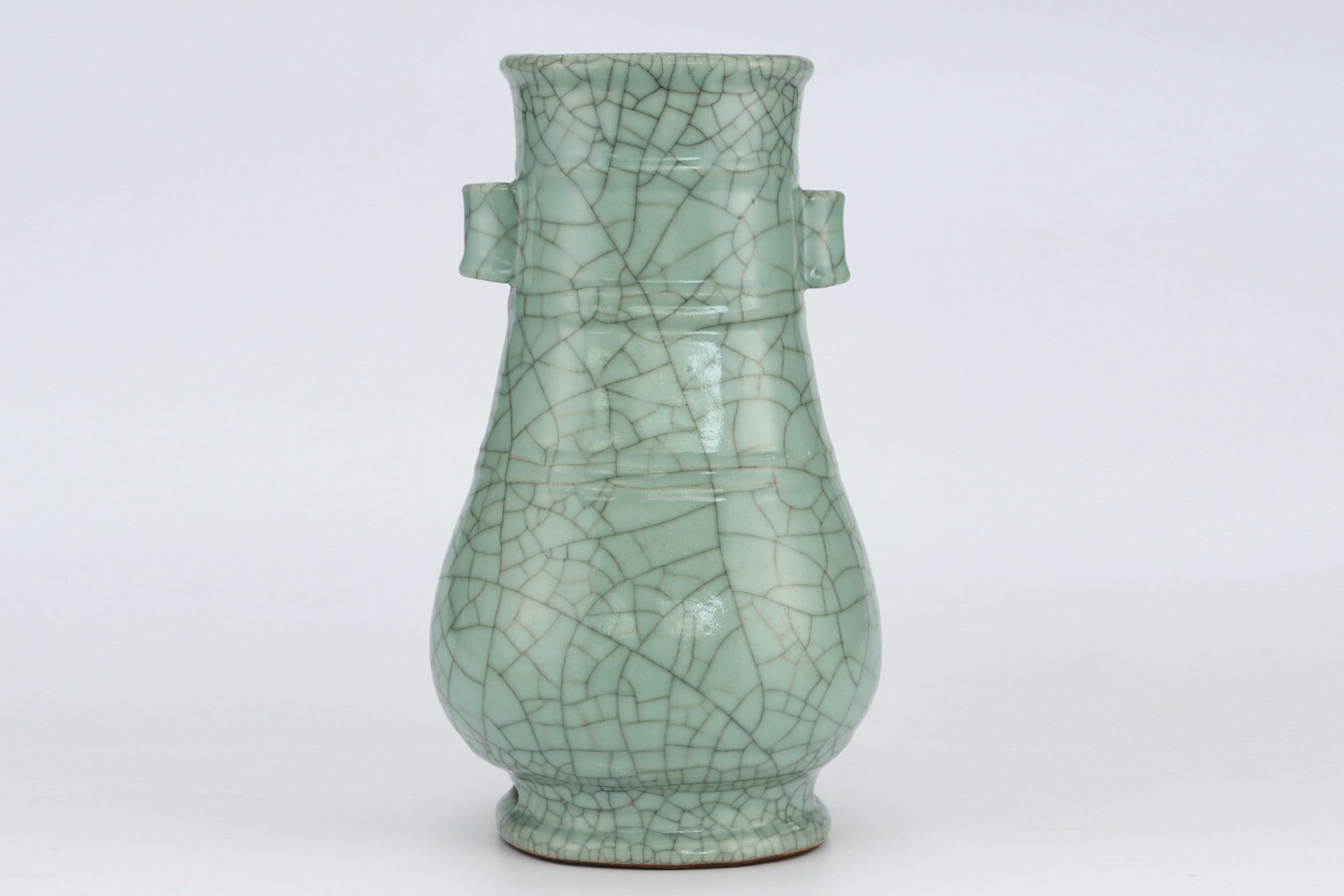 A GE-TYPE GLAZED VASE - 2