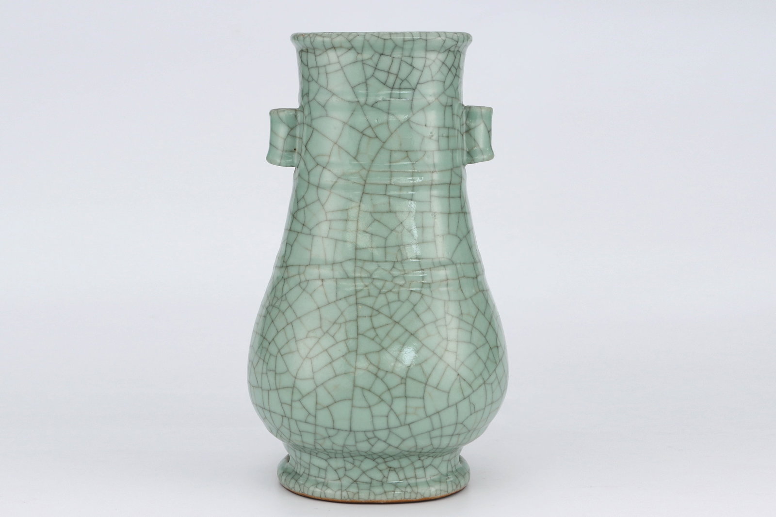 A GE-TYPE GLAZED VASE - 4