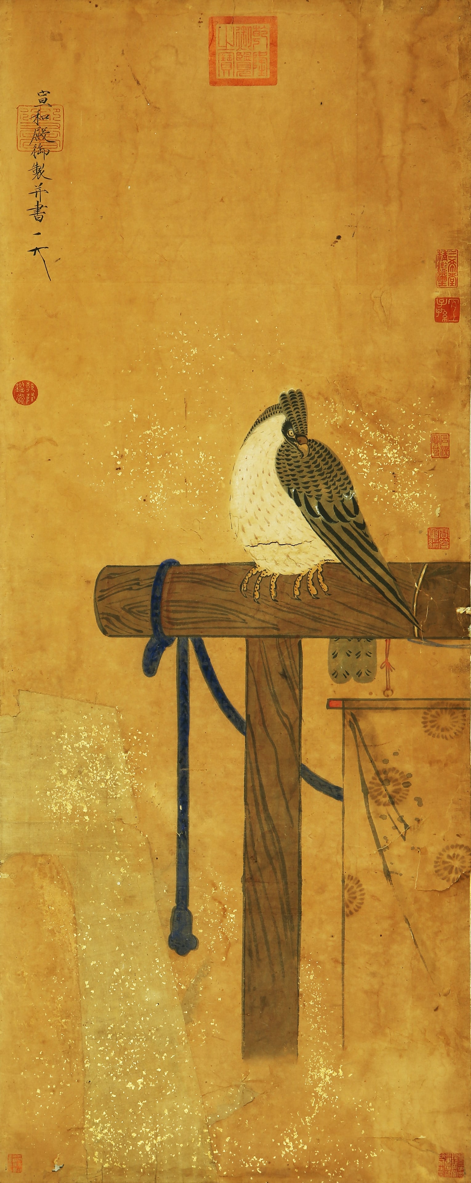 EMPEROR HUIZONG OF SONG (1082-1135), ATTRIBUTED TO, EAGLE: EMPEROR HUIZONG OF SONG (1082-1135), ATTRIBUTED TO, EAGLE Dimensions: Length: 134 cm (52.76 in.), Width: 53 cm (20.87 in.). All measurements are approximate.