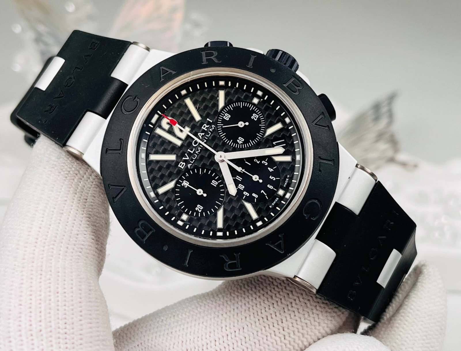 BVLGARI DIAGONO WRISTWATCH, REF. AC44BTAVD (1 of 3)