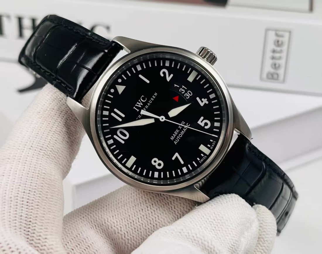 IWC PILOT'S WATCH, REF. IW326501: IWC PILOT'S WATCH, REF. IW326501 IWC Pilot's Watch, Ref. IW326501. Featuring a 41 mm stainless-steel case, black dial and vintage-style hour markers. Powered by an automatic mechanical movement and