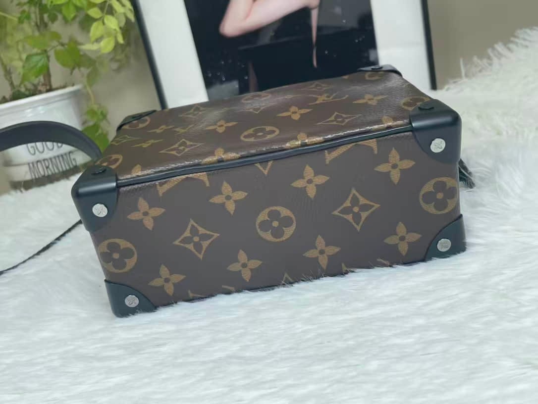 LOUIS VUITTON MINI SOFT TRUNK MONOGRAM BAG - 8