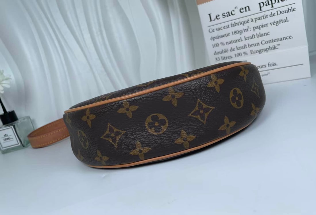 LOUIS VUITTON LOOP MONOGRAM CRESCENT BAG - 3