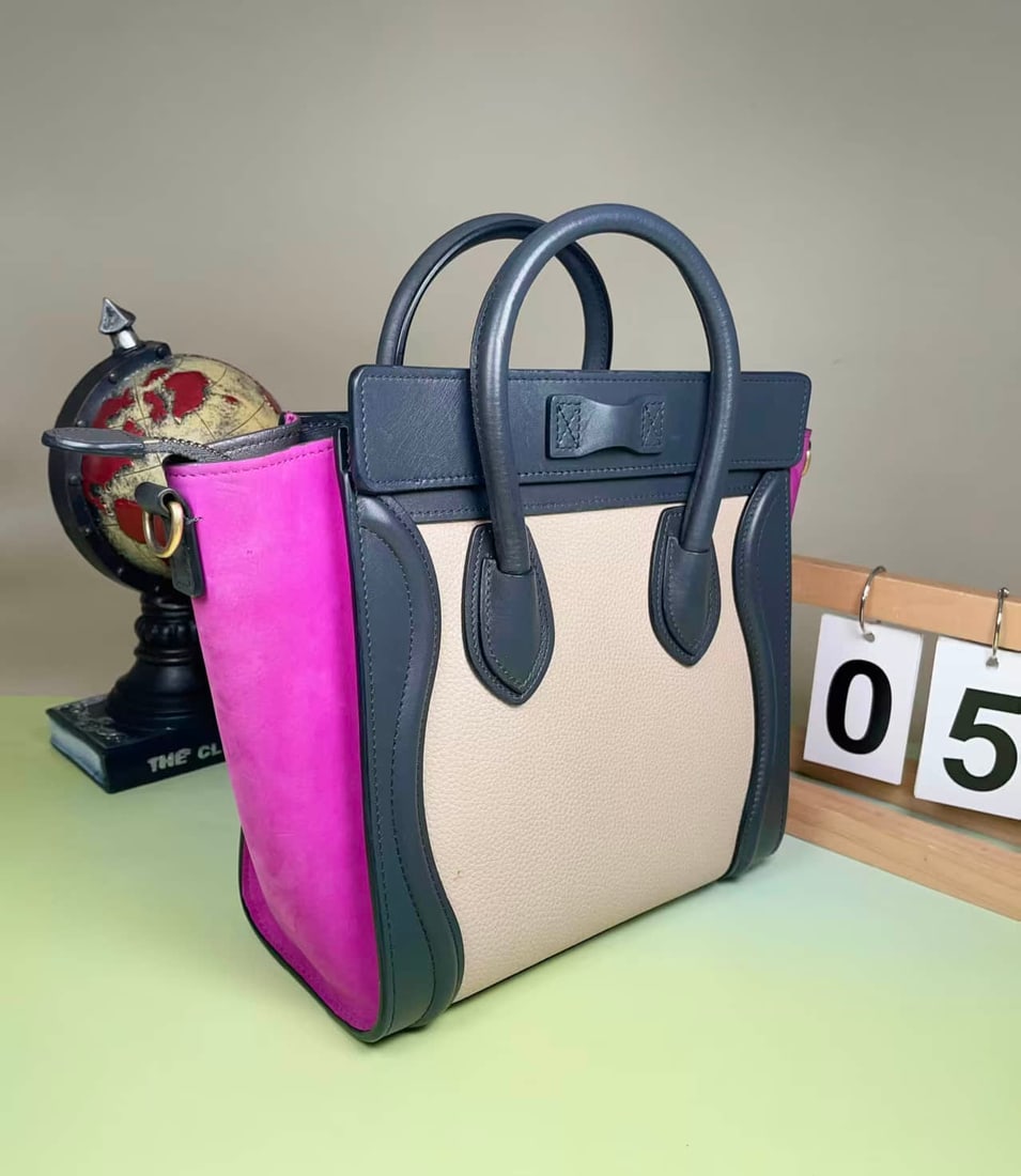 CELINE LUGGAGE MICRO HANDBAG - 7