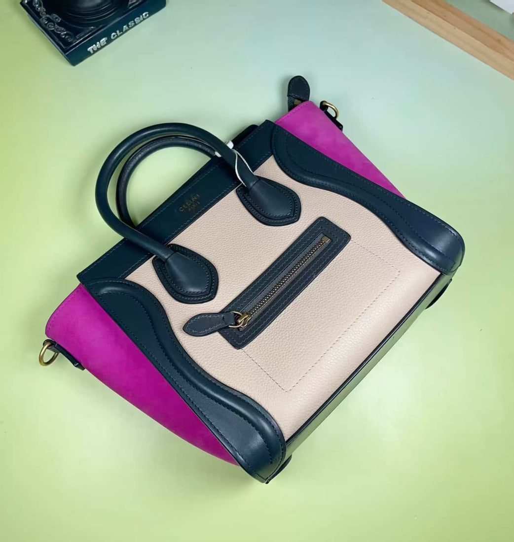 CELINE LUGGAGE MICRO HANDBAG - 8
