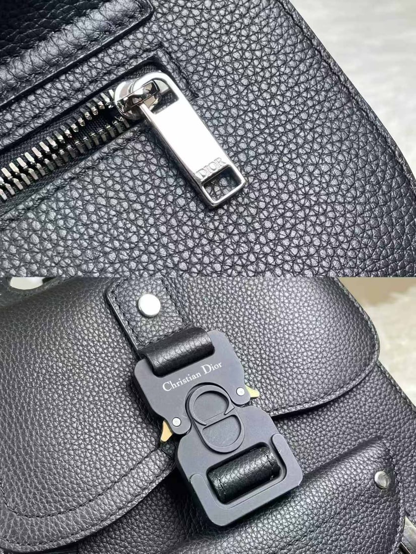 DIOR SADDLE SMALL CALFSKIN BACKPACK - 3
