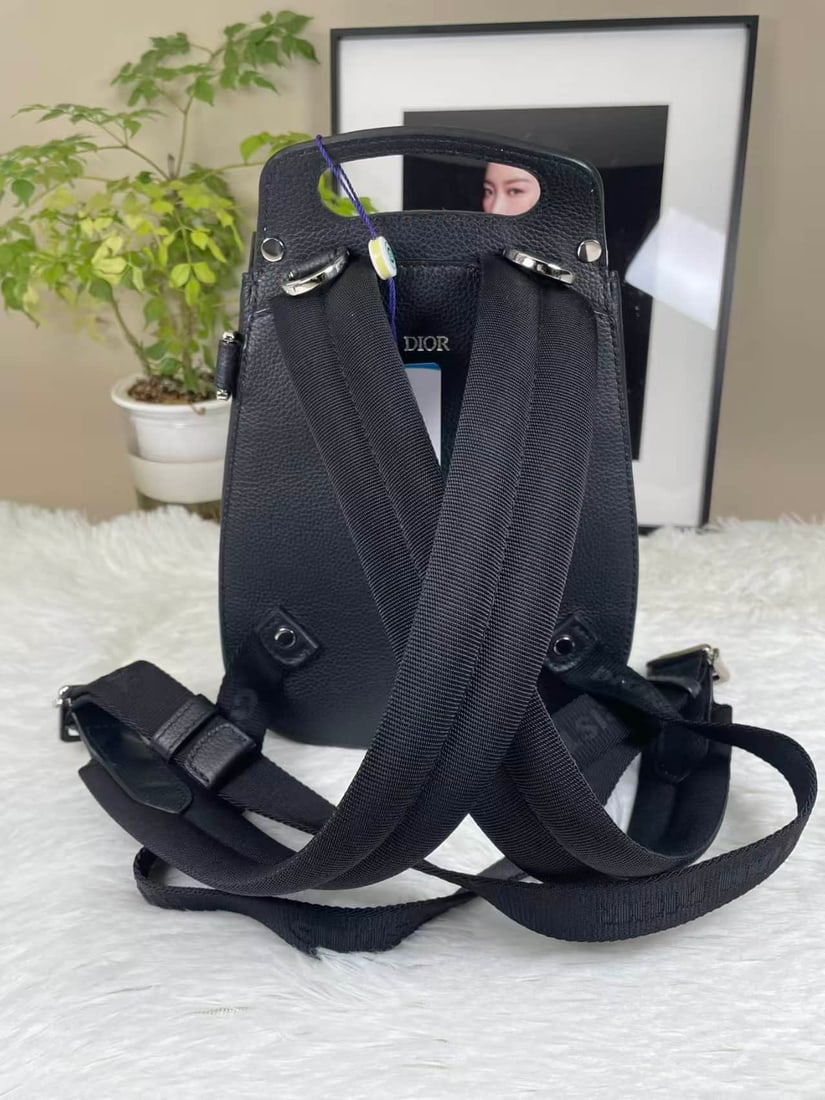 DIOR SADDLE SMALL CALFSKIN BACKPACK - 5