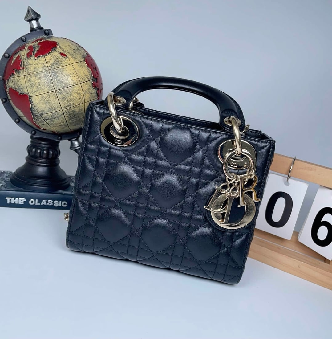 DIOR LADY DIOR MINI HANDBAG - 2