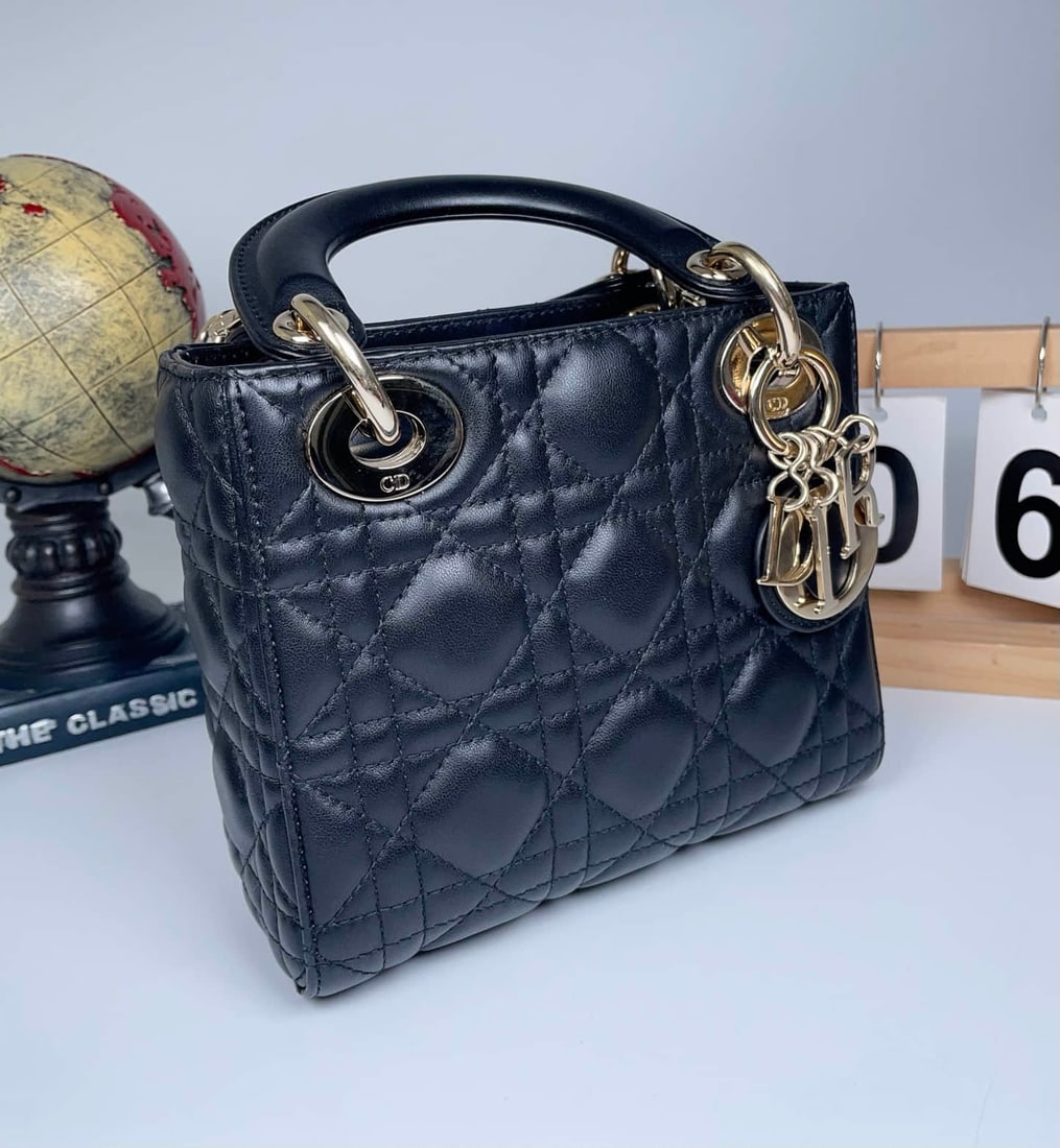 DIOR LADY DIOR MINI HANDBAG - 8