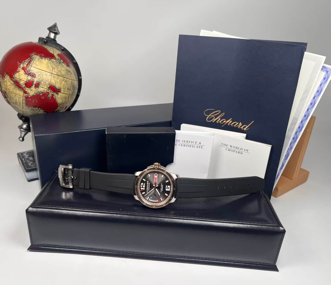 CHOPARD CLASSIC RACING AUTOMATIC WRISTWATCH, REF. 168566-6001 - 4