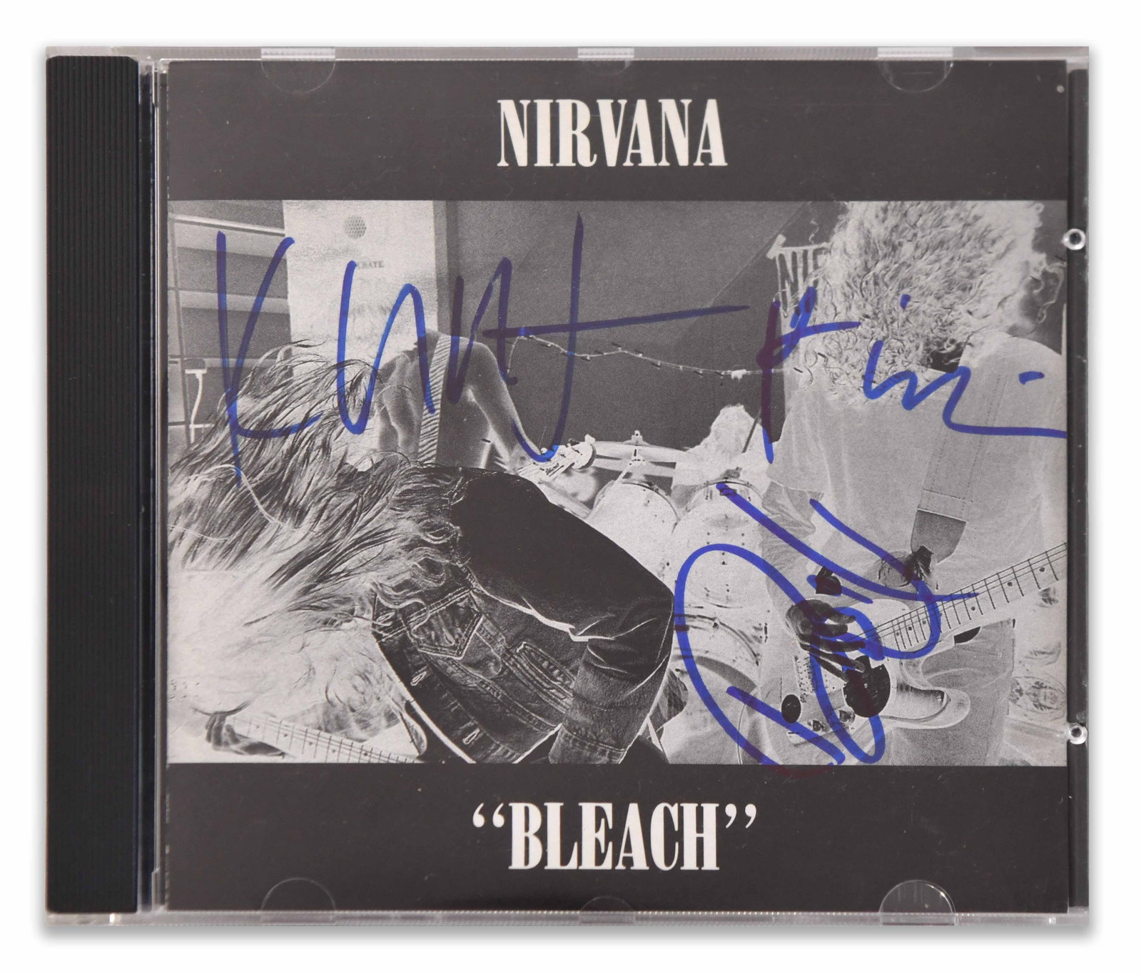 NIRVANA SIGNED BLEACH CD (1 of 3)