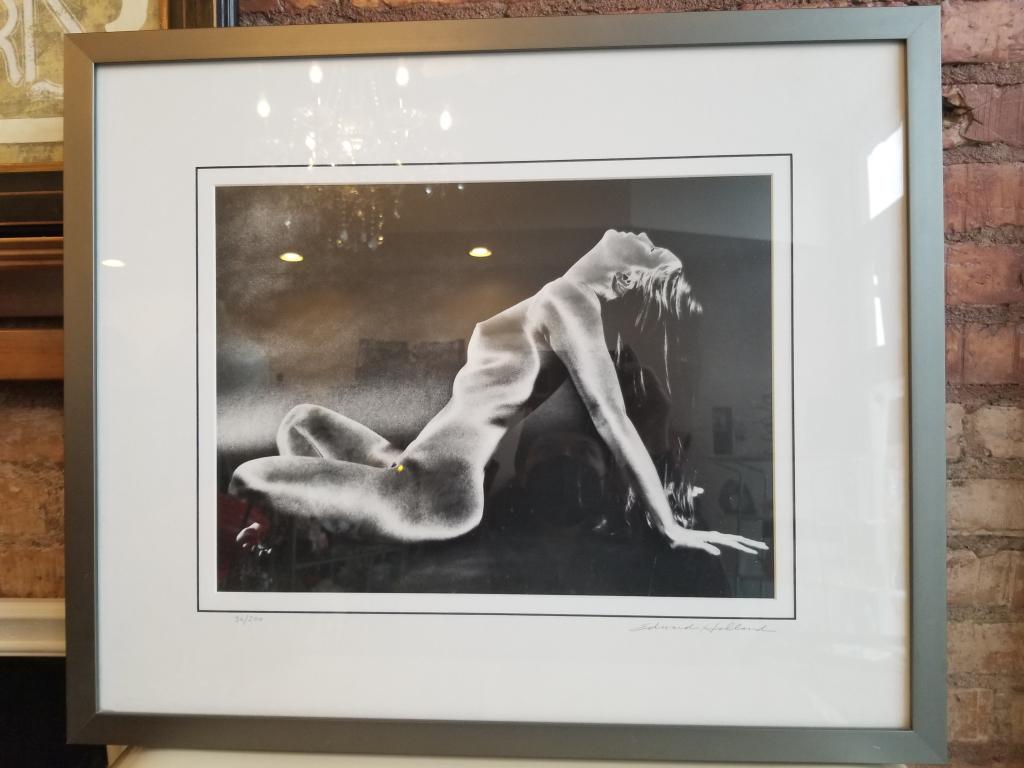 Female Nude Print by Edward Holland: Female Nude Limited Edition Signed and numbered Art Print by Edward Holland. Measures 20"x24"