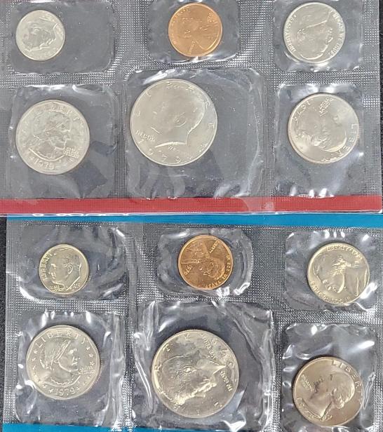 1979 U.S. Mint Uncirculated Coin Set (1 of 2)