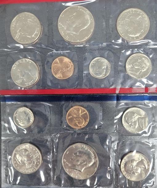 1981 U.S. Mint Uncirculated Coin Set (1 of 2)
