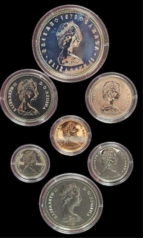 1978 Canadian Coin Set (1 of 5)