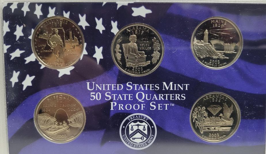 United States Mint Quarters Proof Set 2003 (1 of 5)