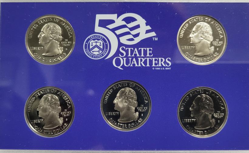United States Mint State Quarters Proof Set 2003 (1 of 5)