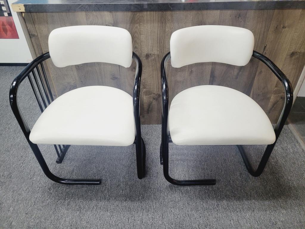 Reflections Postmodern Sculptural Chairs #1 They measure 26" tall, 23" wide and 18" deep. Amazing (1 of 14)