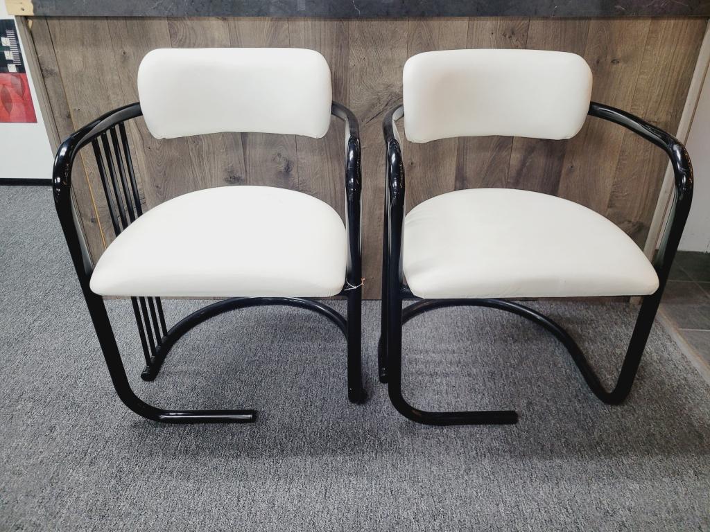 Reflections Postmodern Sculptural Chairs #3 They measure 26" tall, 23" wide and 18" deep. Amazing (1 of 13)