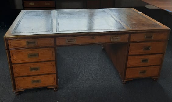 Baker Furniture Partners Desk PROVENANCE: Private (1 of 20)