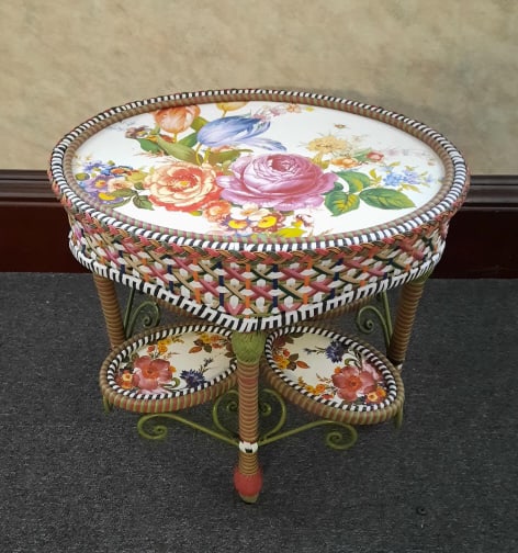 Mackenzie Childs Greenhouse Outdoor Table Mackenzie-Childs (American 1983) Greenhouse collection (1 of 11)