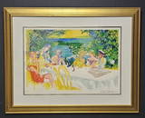 Leroy Neiman Dine Alfresco Signed & Numbered ARTIST: Leroy