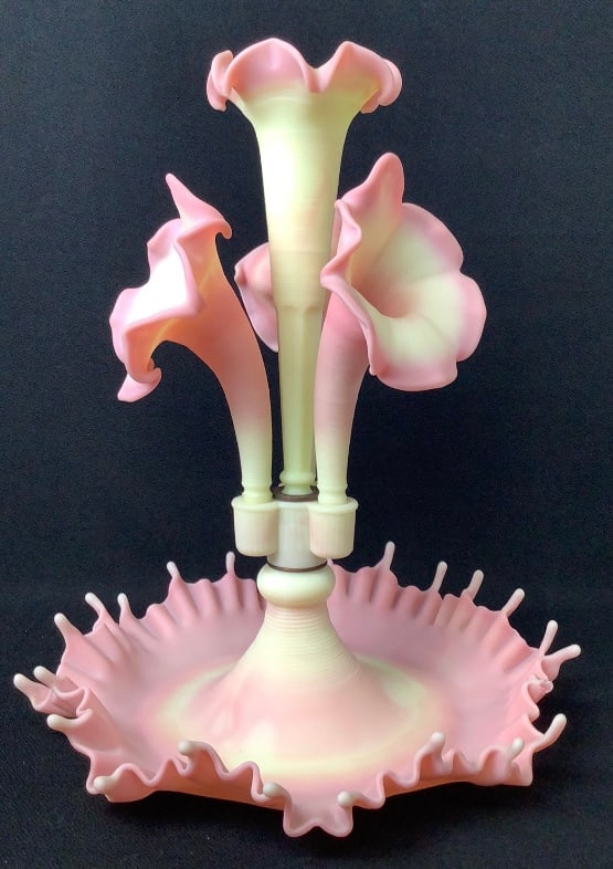 100th Anniversary Fenton Epergne 70/1250 Provenance Private Auction