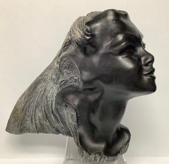1960s Lorelei By Frank Schirman Hawaiian Black Coral Sculpture (1 of 6)