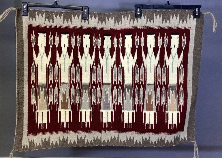 Native American Healing Rug Measures: 35"x (1 of 10)