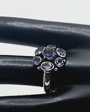 Nicky Butler Sterling Silver Amethyst Cluster Ring Maker: Nicky (1 of 9)