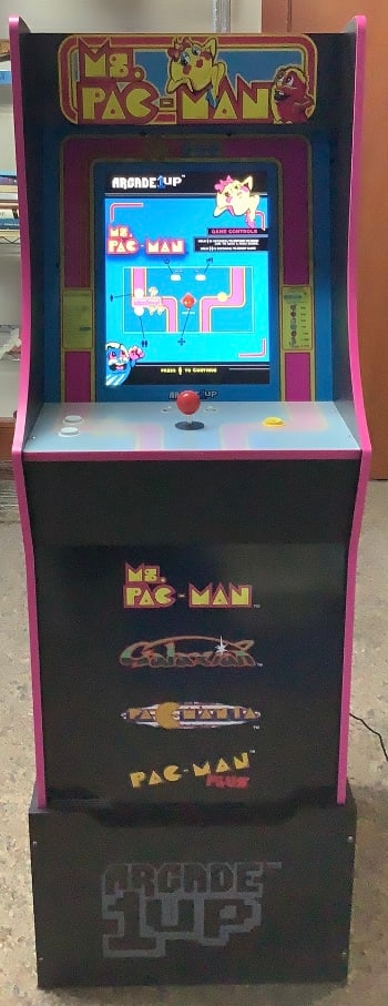 Ms. Pac-Man 8266 #MSP-A-01236 Arcade 1Up Serial (1 of 12)