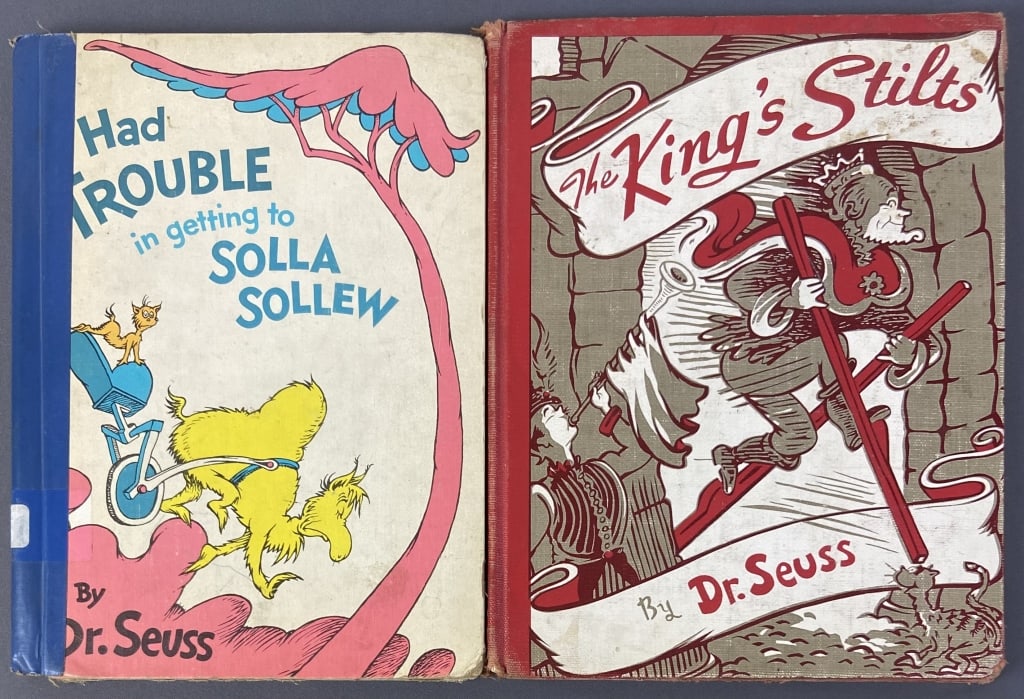 Dr Seuss Books King's Stilts & Solla Sollew I Had Trouble Getting to Solla Sollew, published by (1 of 12)