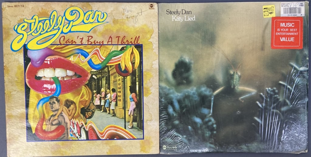 Steely Dan Vinyl Records Set of Two Can't Buy a Thrill, ABC Records, ABCX 758, 1972. Gatefold, (1 of 6)