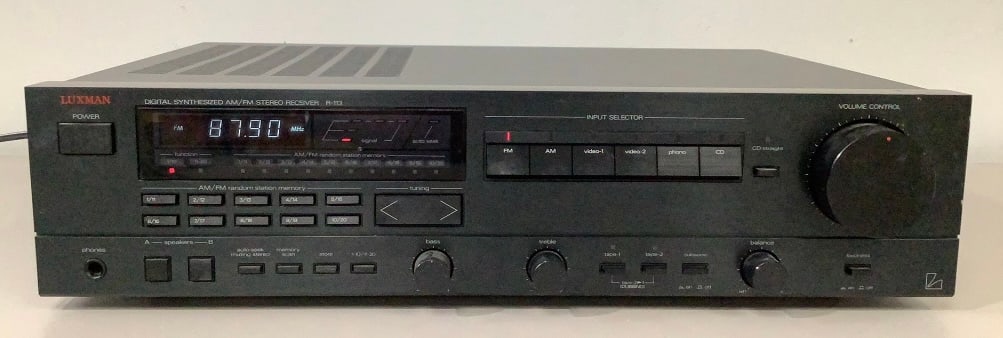 Luxman Digital Synthesized AM/FM Stereo Receiver #R-113 (1 of 13)