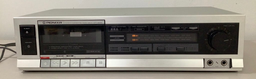 Pioneer CT-S22 Cassette Tape Deck Serial (1 of 12)